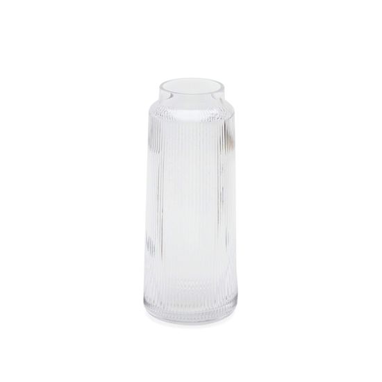 Claudia прозрачная стеклянная ваза 30 см