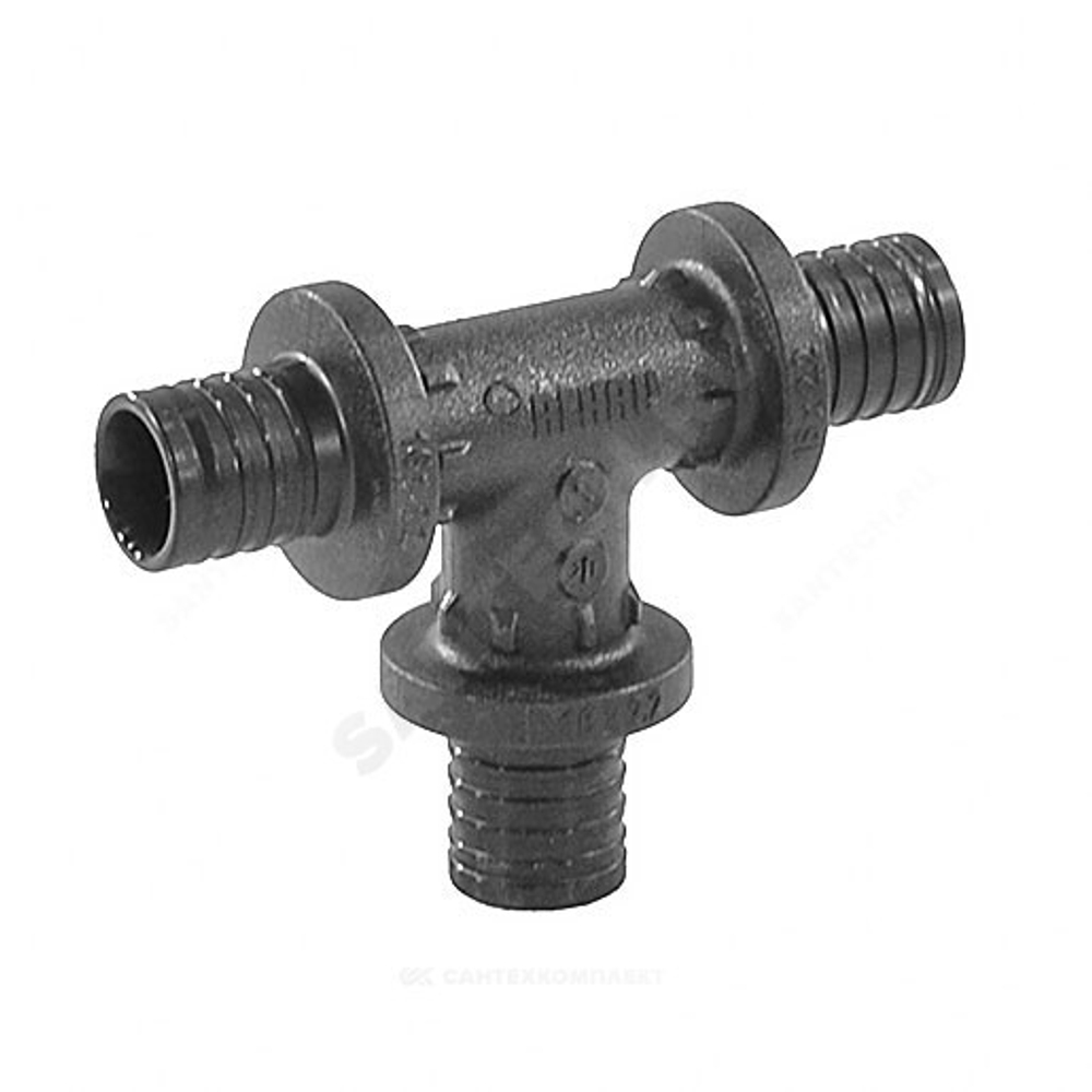 Тройник для PE-X труб аксиальный PPSU Дн 25 RAUTITAN PX Rehau 11600331001