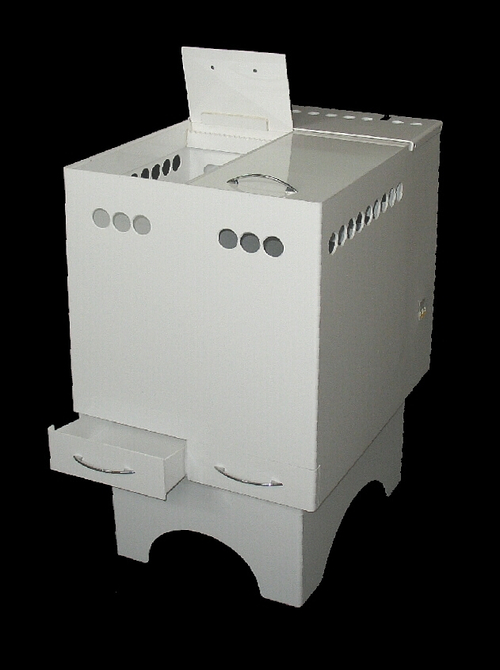 Шкаф ШСРН -2 Двухсекционный, одна секция - на 9 рамок