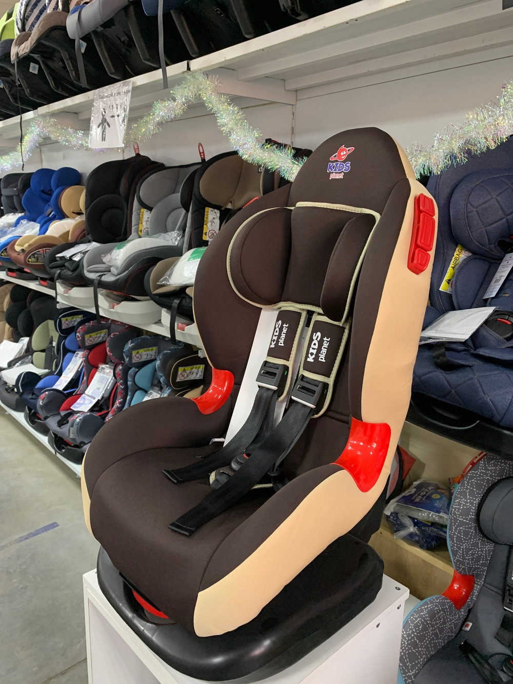 ДУУ KIDS PLANET-SIGER Atlas, коричневый капучино  9-25 кг