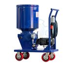 DRBZ2-P120Z - Станция смазки электрическая для двухлинейных систем, рабочее давление до 400 бар, подача 120 мл/мин, мощность двигателя 0,75 кВт, объем бака 30 литров; тип станции - Станция на тележке одиночная