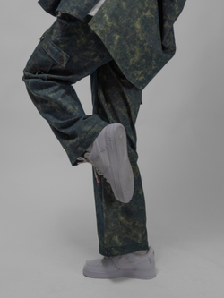 Джинсы Cargo Forest Girl (Dark Blue Green)