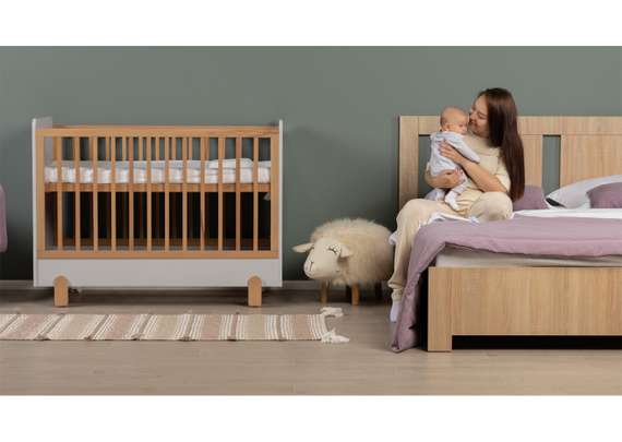 Кроватка Ice-cream (светло-серый)