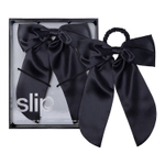 Slip Резинка для волос Pure Silk Hair Bow - Black