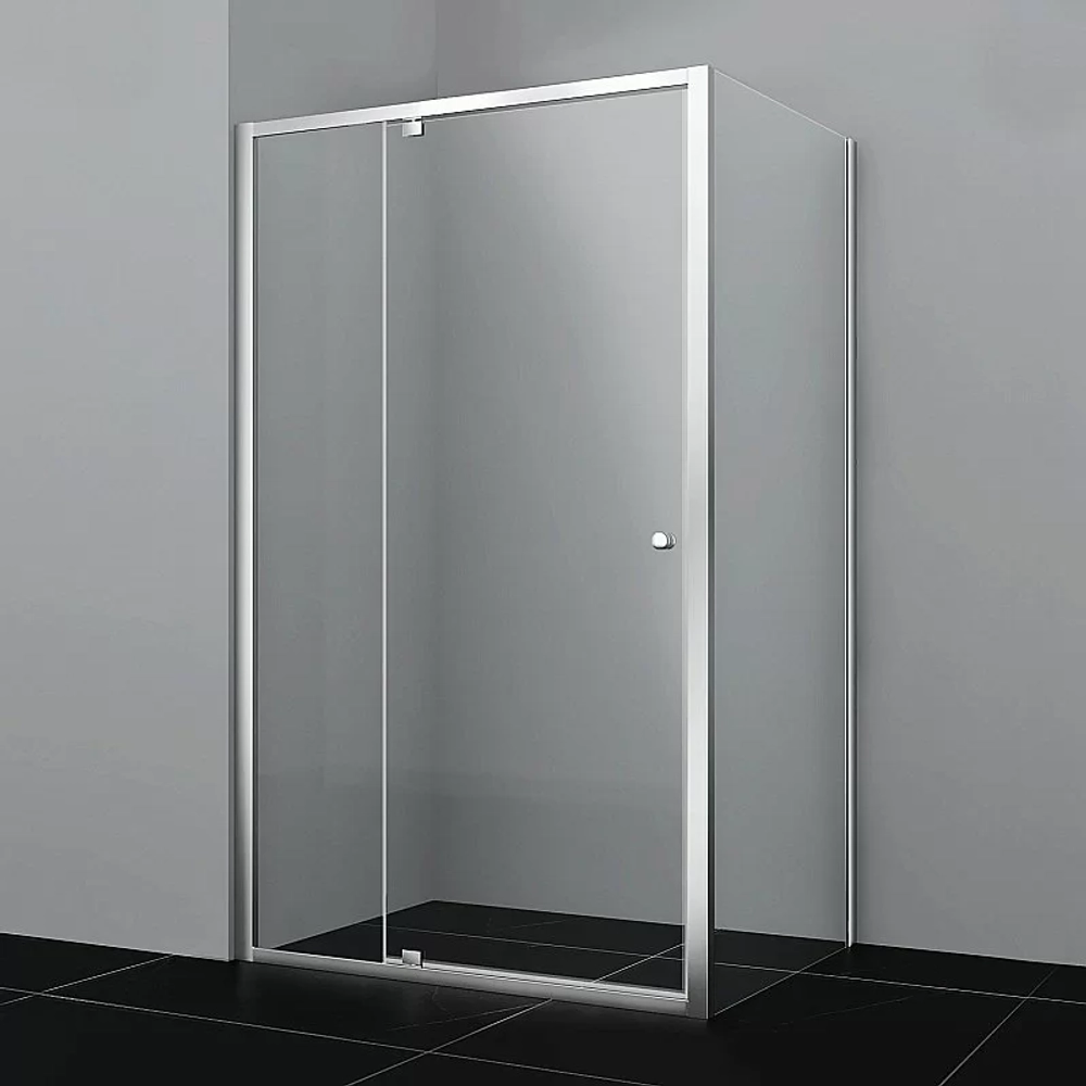 Душевой уголок WasserKRAFT Aula 11P06 120х80 стекло прозрачное/профиль хром