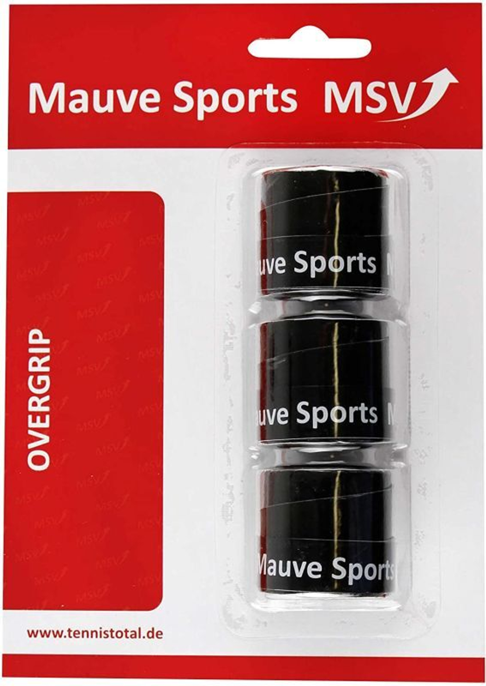 Теннисные намотки MSV Skin Overgrip black 3P