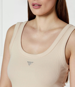 Топ GUESS - бежевый(W3YP68 KA0H1)