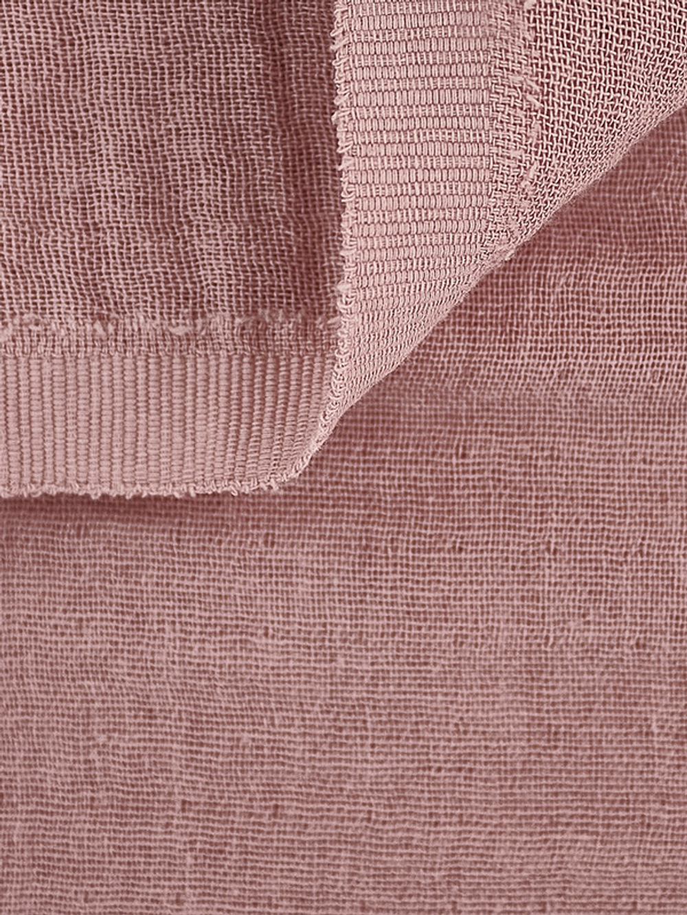 Ткань Муслин двухслойный, 125 гр/м2, 100% хлопок, ш. 145 см, розовый