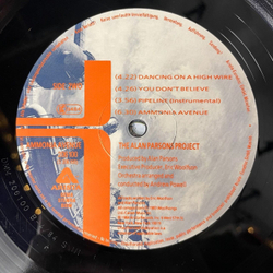 Винтажная виниловая пластинка LP The Alan Parsons Project Ammonia Avenue (Germany 1988) Prime Time