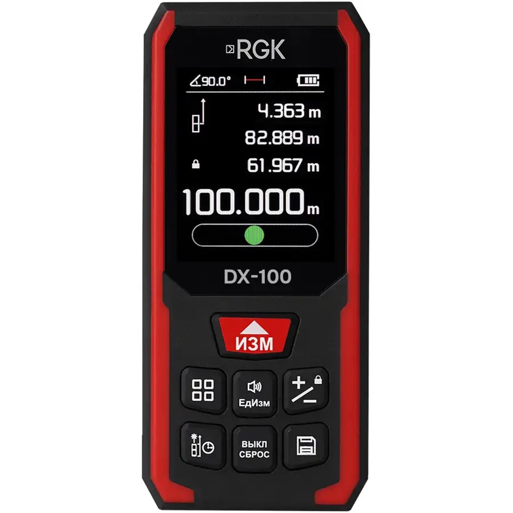Лазерный дальномер DX-100 RGK 723382
