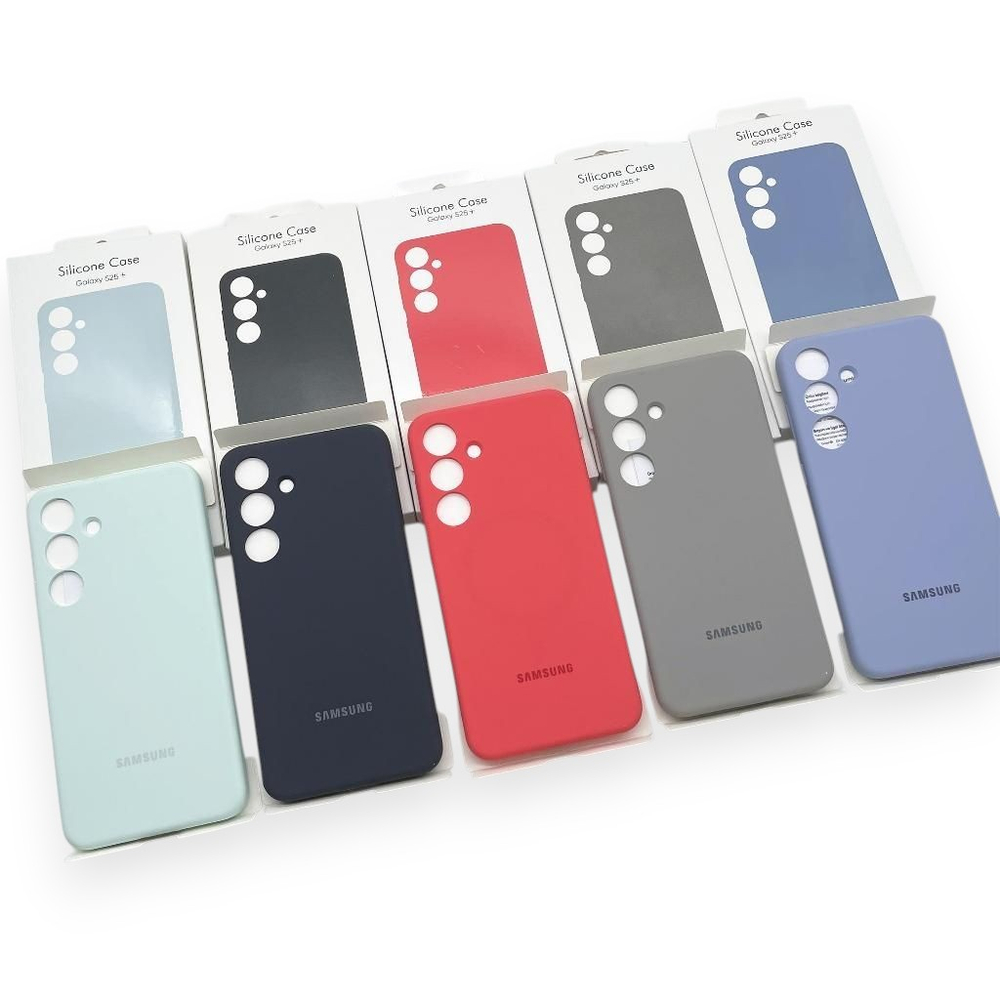 Silicone Case (C MagSafe РАСПРОДАЖА) Samsung S24 FE