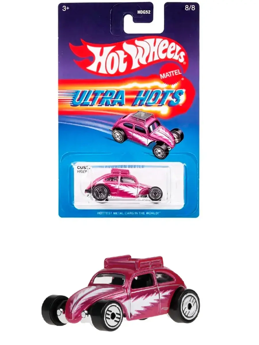 Машинка Хот Вилс Custom Volkswagen Beetle HDG52 HRX15