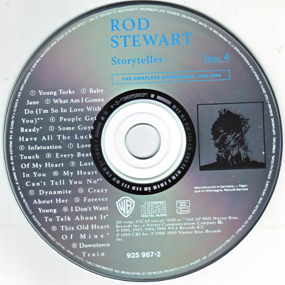 Rod Stewart / Storyteller - The Complete Anthology: 1964 - 1990 (4CD)