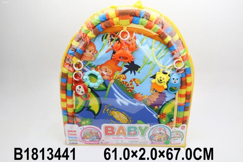 Коврик развивающий для малышей, сумка 820