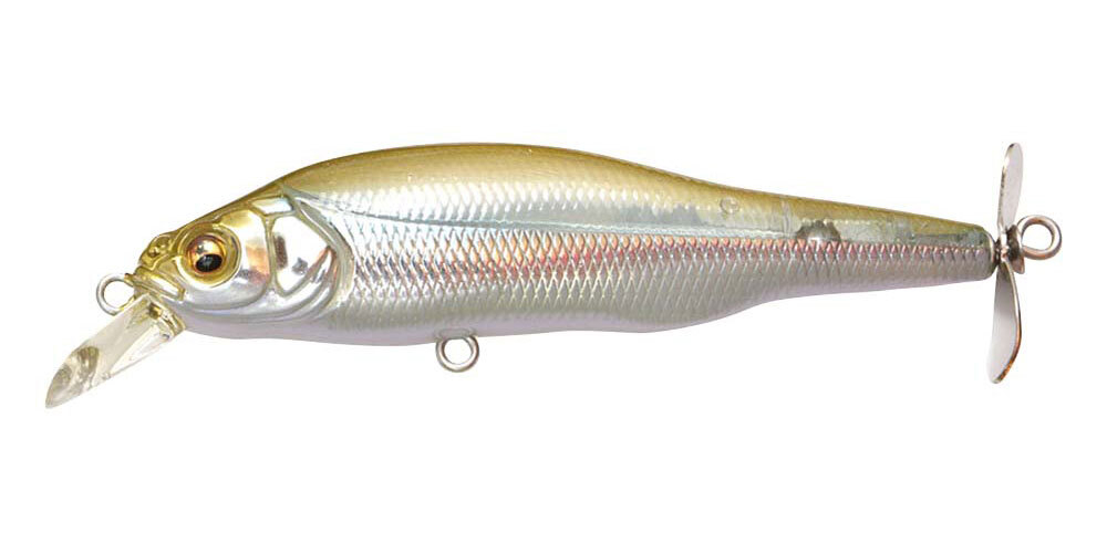 Воблер Megabass Propdarter 80 (8см, 7гр, 0,1м) floating ht natural wakasagi