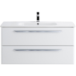 Тумба под раковину Cezares Eco-Cer 100 ECO-CER-1000-2C-SO-BL подвесная Bianco Lucido