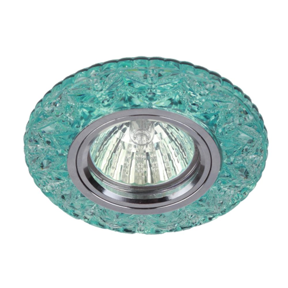 DK LD4 BL/WH Светильник ЭРА декор cо светодиодной подсветкой MR16, голубой