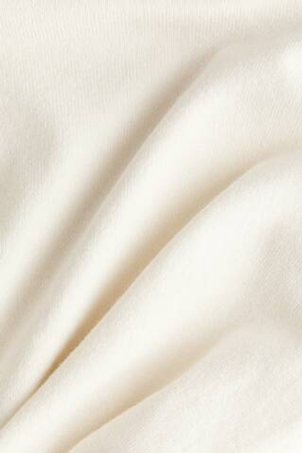 H&M Комплект из мягкого тонкого свитера и брюк, кремовый