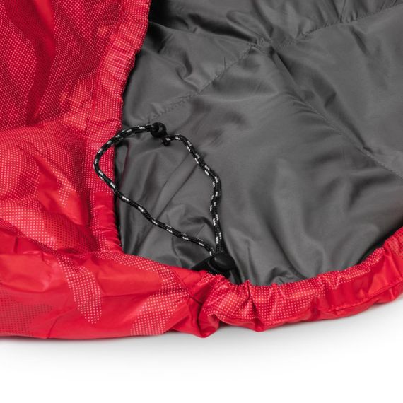 Спальный мешок пуховый PREMIER 210х72см (t-5C) красный (PR-SB-210x72-R)