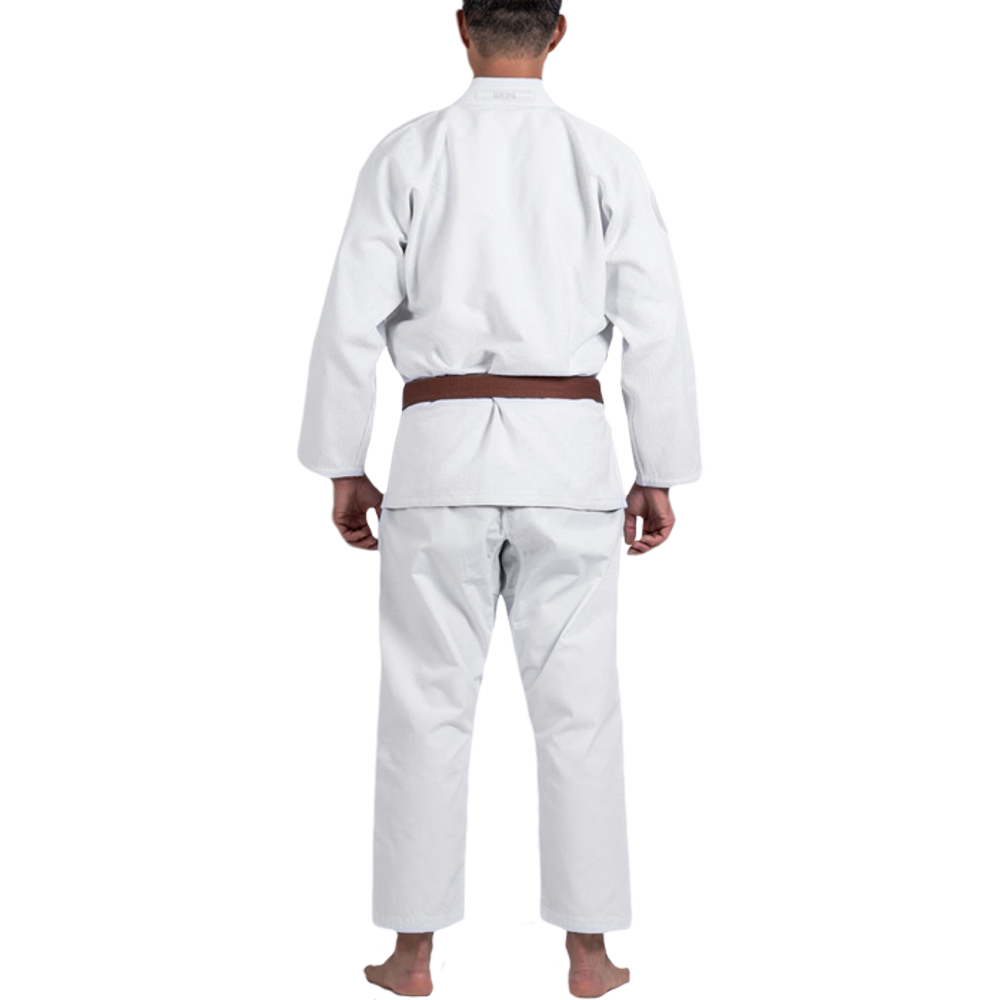 ги для BJJ Grips Primero Competation Stealth White