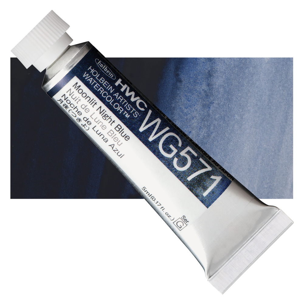 Акварель Holbein 5 мл. WG571 Moonlit Night Blue