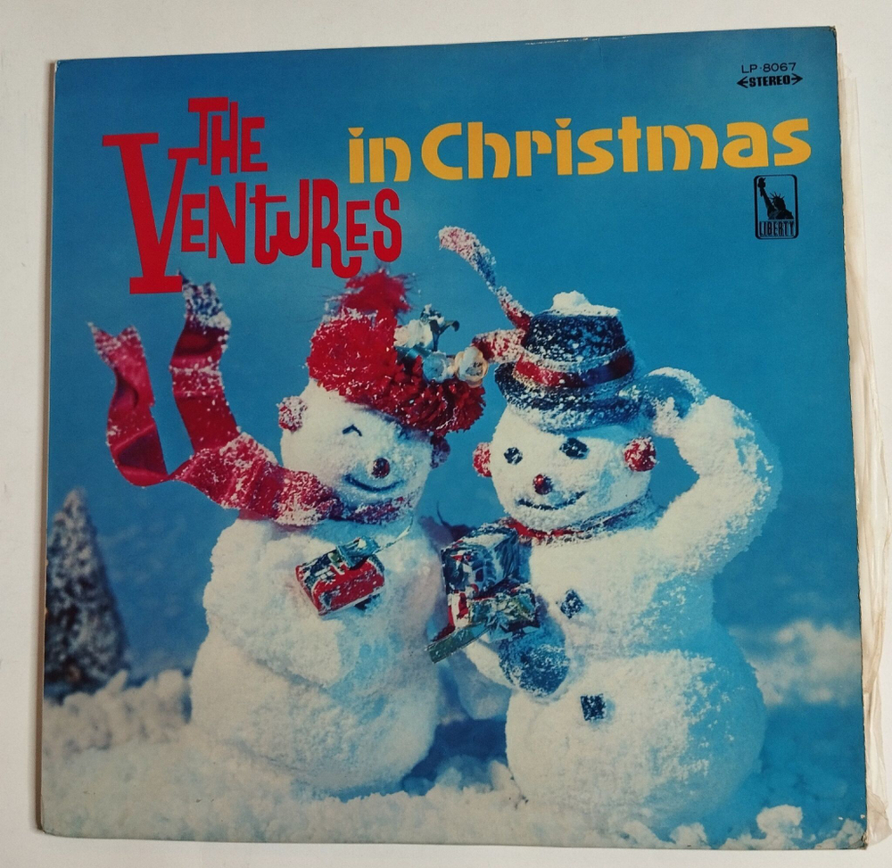 Винтажная виниловая пластинка LP The Ventures In Christmas (Japan 1966) (No Obi)