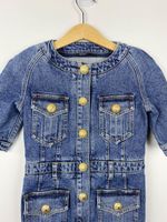 Джинсовое платье Balmain