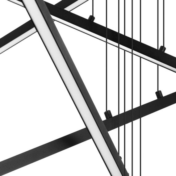 Подвесная люстра Citilux Стиг черный CL203261