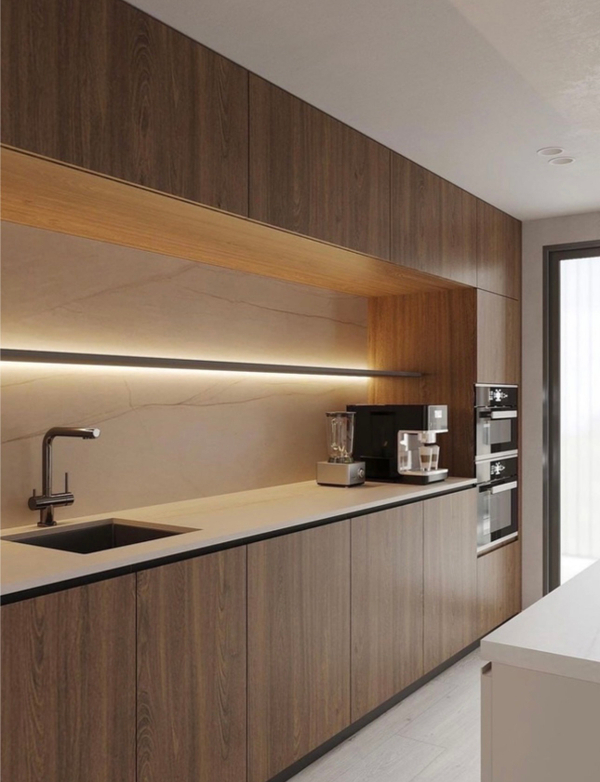 Примеры современных дизайнов кухонь из интернета