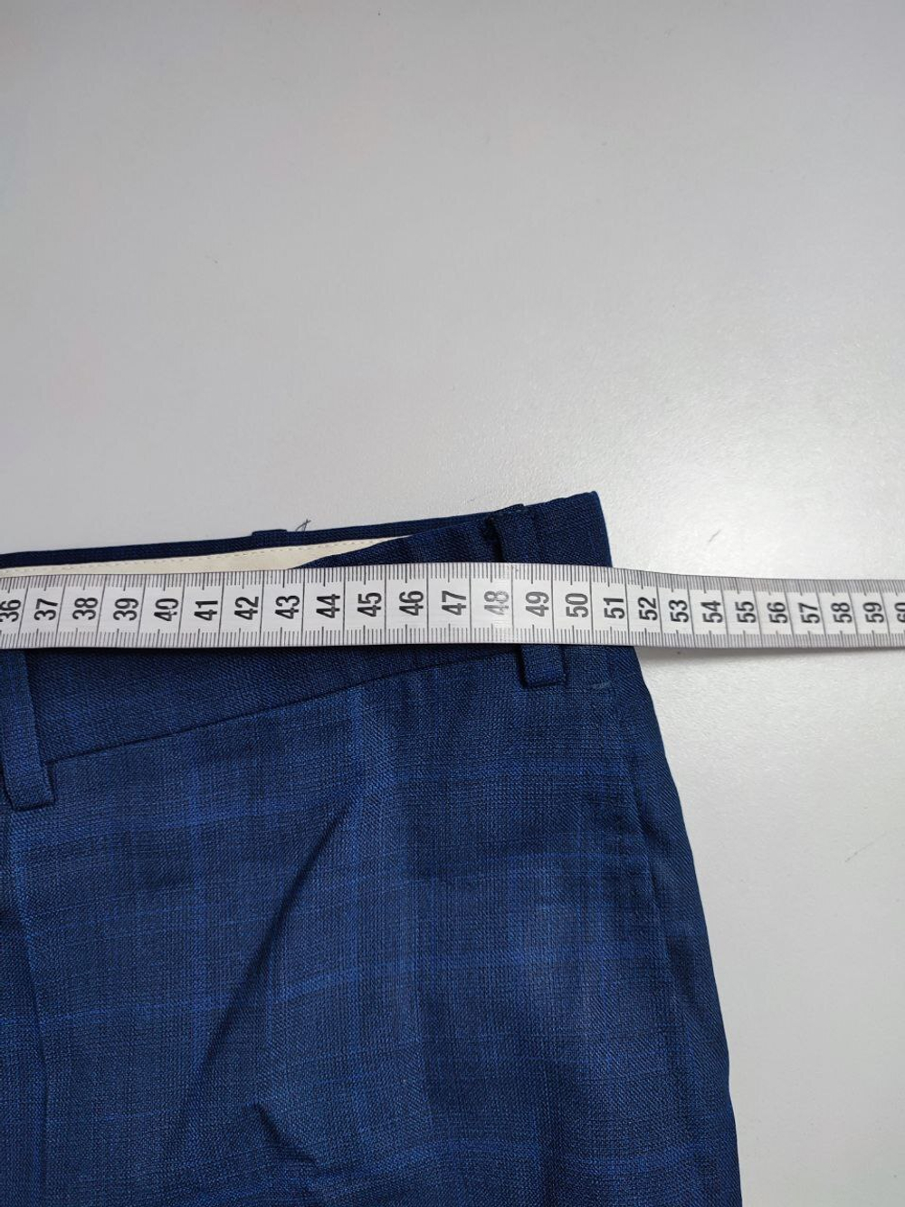 Брюки темно-синие шерстяные 56 размер