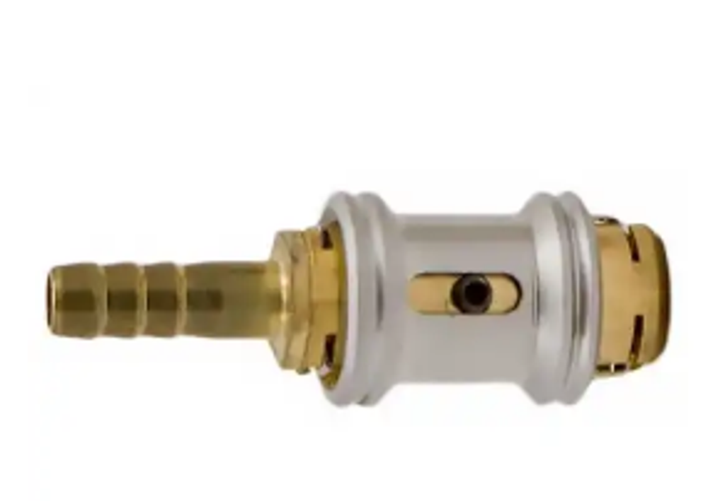 Наконечник на насос сдвижной 8мм металл  Латунь желтый  АТ-11219