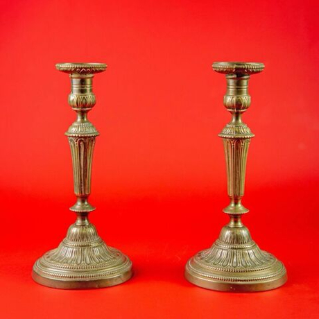Винтаж: Парные подсвечники на одну свечу