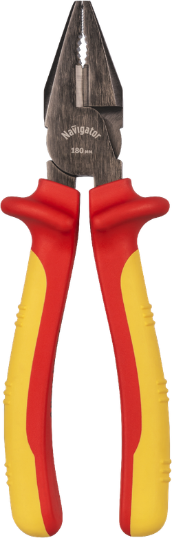 Пассатижи Navigator 82 345 NHT-Pad01-180 (диэлектр, мощные, 180 мм)