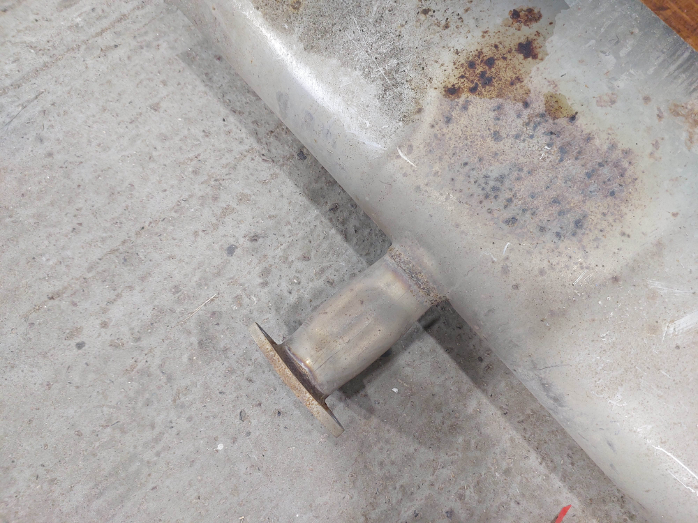 Глушитель Jetour T2 23-нв Б/У Оригинал F261201030BG