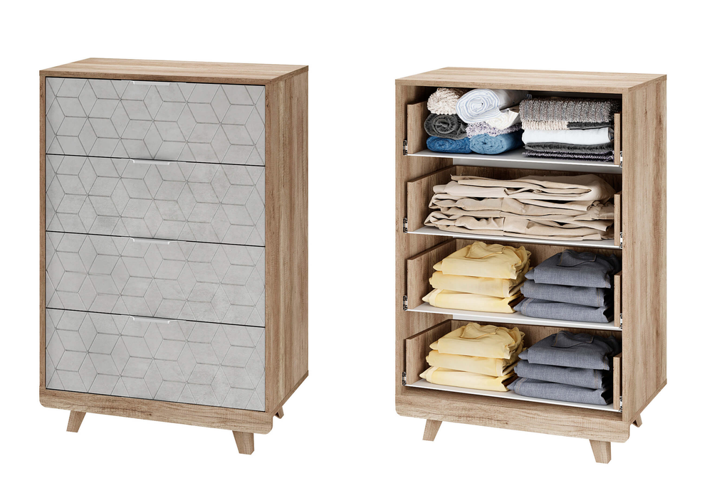 Комод Мегаполис КМ-02 Дуб каньон