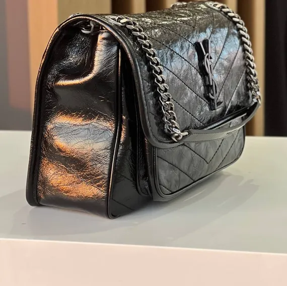 Женская сумка на плечо Saint Laurent Niki черный
