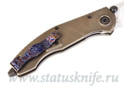 Нож CKF Sokosha (A.Marfione, А.Малышев, М390, титан, карбон, циркути, цирконий)фотография - 6