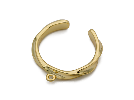 Кольцо-основа "Витое" с петелькой