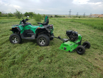 КОСИЛКА-ИЗМЕЛЬЧИТЕЛЬ FLAIL MOWER XFM-1200 НА ФАРКОП
