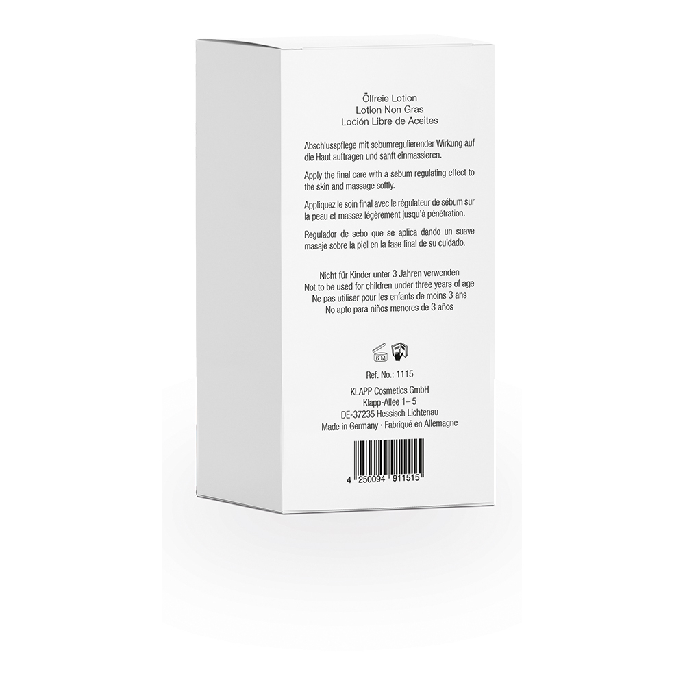 KLAPP Нормализующий крем PSC PROBLEM SKIN CARE Oil Free Lotion, 30 мл