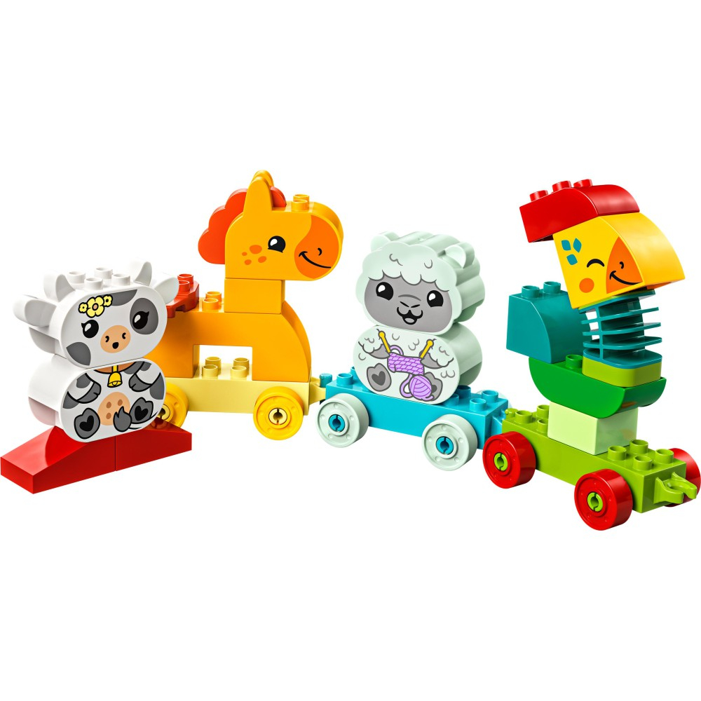 Конструктор LEGO DUPLO 10412 Первый поезд с животными — фото 3