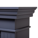 Каминокомплект Real Flame Ontario 42/BV GR с очагом Beverly 1000 (без обогрева)