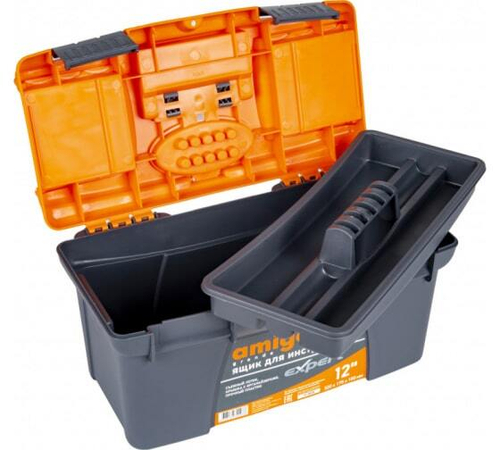 ЯЩИК Д/ИНСТРУМЕНТА AMIGO 12 74854