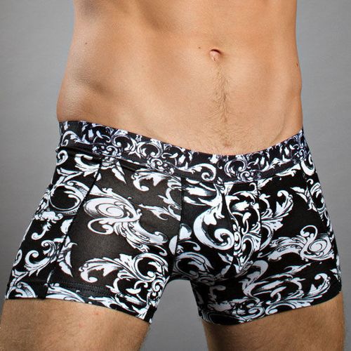 Мужские трусы боксеры Doreanse 1888 цвет черный-белый Мужские трусы боксеры Doreanse 1888 цвет черный-белый