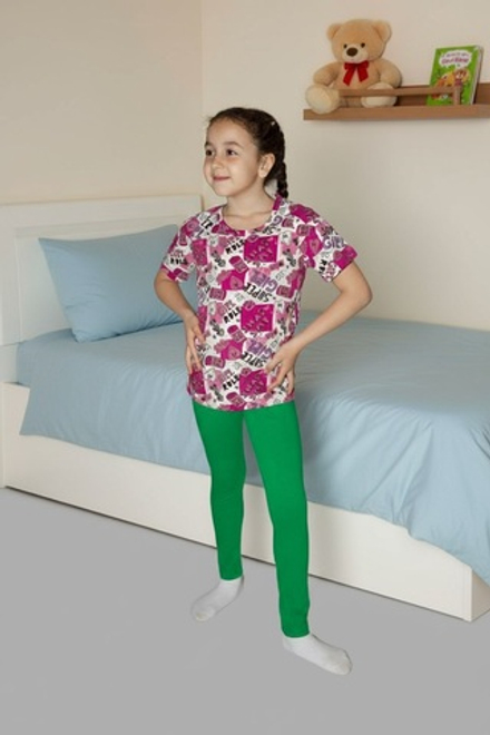 Леггинсы на девочку///Расцветки моделей обновляются каждую неделю. ОСТАВЛЯЕМ ЗА СОБОЙ ПРАВО отправить расцветку, которая есть на складе.