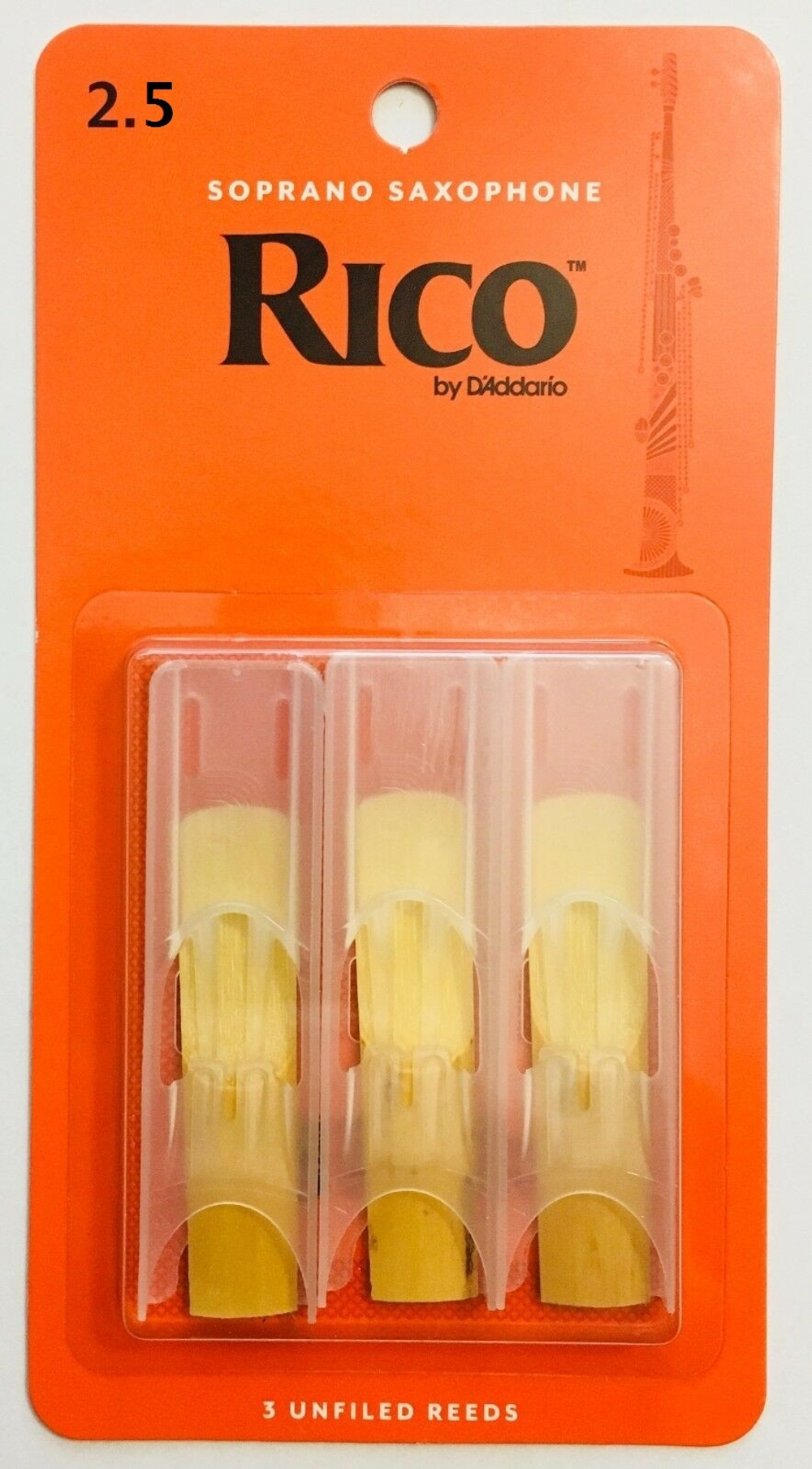 Трости для саксофона сопрано Rico RIA
