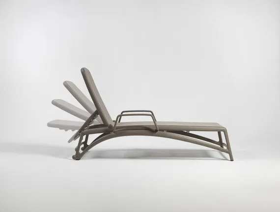 Шезлонг Atlantico, кофе/тортора