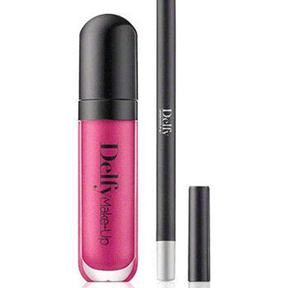 Блеск для губ Delfy Cosmetics 3D Volume Lip Gloss with Lip Line Perfector Gerber Daisy 7 мл