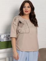 Блуза Злата (бежевая) Б15526-4М LT Collection