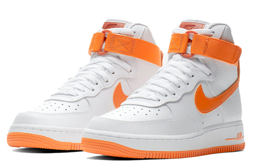 Кроссовки Nike Air Force 1 Vibrant Orange (Женская размерная сетка)
